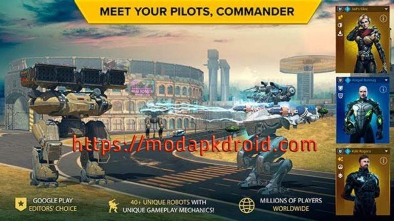 War Robots Mod Apk Unlimited Golds and Ammo for IOS and Android