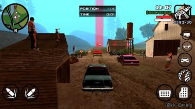GTA San Andreas APK Full + OBB Data Files Free Download for Android
