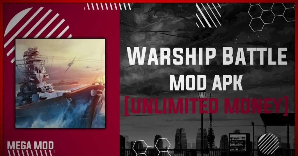 Warship Battle: 3D World War II MOD APK [ALL SHIPS UNLOCKED] Latest (V3.2.6)